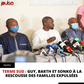 TERME SUD : GUY, BARTH ET SONKO À LA RESCOUSSE DES FAMILLES EXPULSÉES
