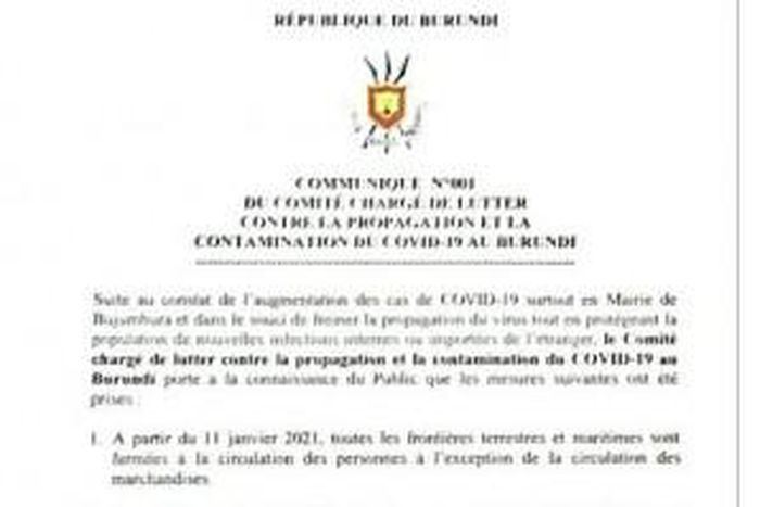 Ministère de la Santé Publique Burundi (MSPLS)