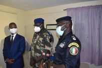 Félix Antoine Diome au chevet des blessés lors des manifestations
