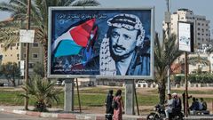 Yasser Arafat died on November 11, 2004 at a hospital near Paris from unknown causes at the age of 75