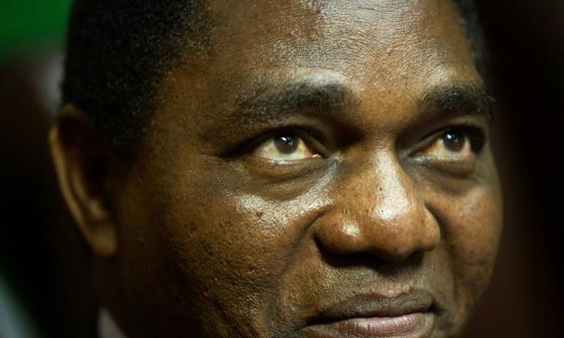 Opposition leader Hakainde Hichilema has claimed he survived an assassination attempt while campaigning