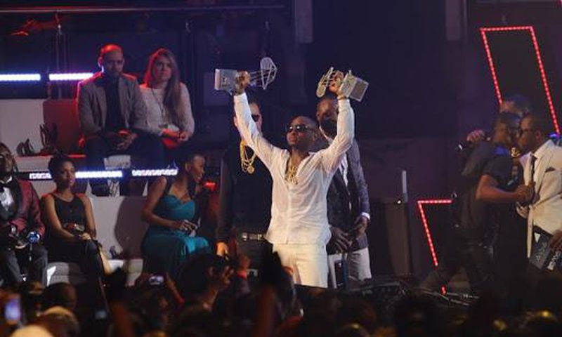 Davido wins at 2014 MAMA (MTV Base)
