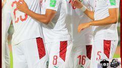L'équipe nationale du Maroc