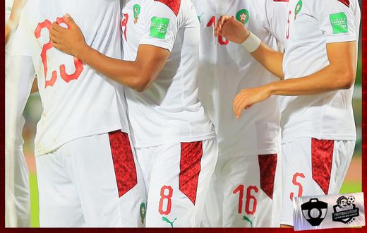 L'équipe nationale du Maroc