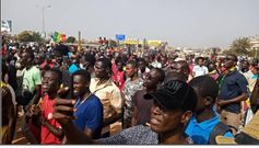 rassemblement du M2D contre un troisième mandat