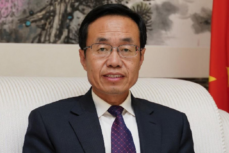 L'ambassadeur chinois au Ghana, Shi Ting Wang