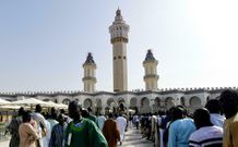 Magal de Touba des fidèles à la grande mosquée
