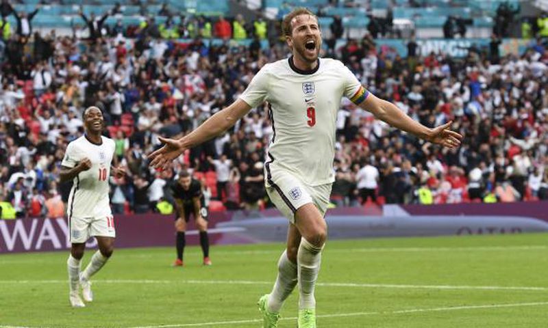 Les deux buteurs de lors de la victoire de l'Angleterre 2 - 0 contre l'Allemagne en 8e de finale de l'Euro 2021