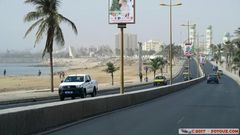 Dakar, route de la corniche ouest
