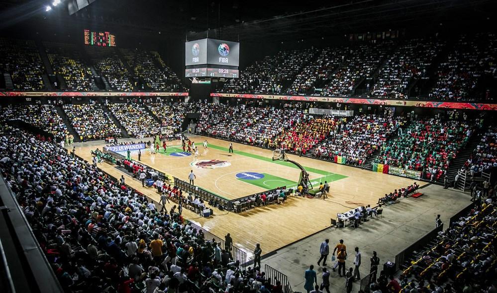 Le stadium Dakar-Arena lors d'une rencontre entre le Sénégal et l'Angola - Afrobasket