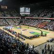Le stadium Dakar-Arena lors d'une rencontre entre le Sénégal et l'Angola - Afrobasket
