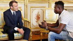 President Emmanuel Macron offered Mamoudou Gassama French citizenship for his act of bravery