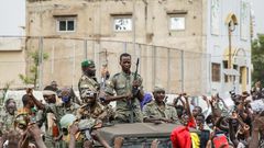 Des militaires jubilent après le coup d'Etat au Mali