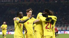 Liverpool became the first English side to win all six of their matches in the group stages.