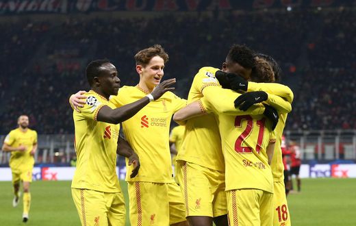 Liverpool became the first English side to win all six of their matches in the group stages.