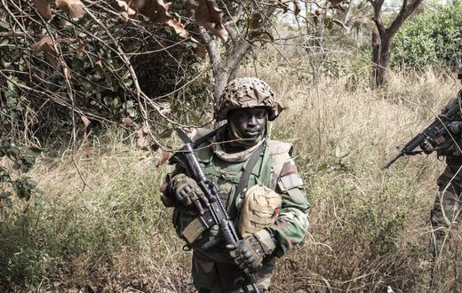 armée senegal militaires