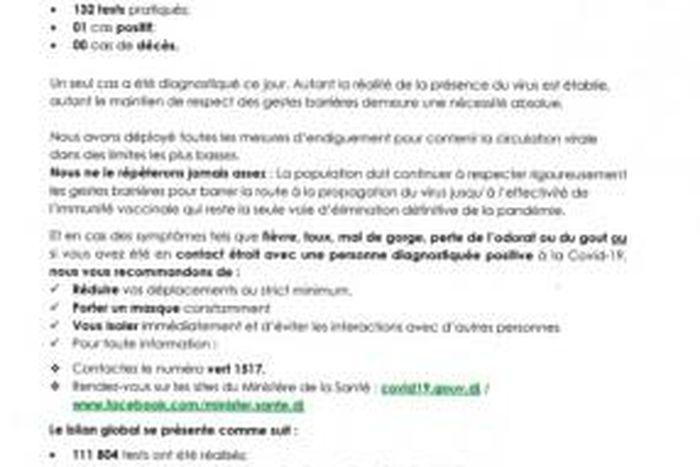 Ministere de la Santé de Djibouti