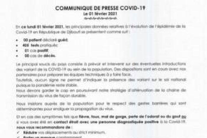 Ministere de la Santé de Djibouti