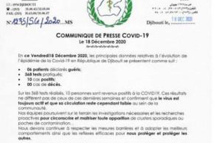 Ministere de la Santé de Djibouti