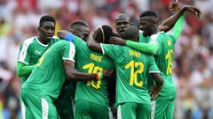 Equipe nationale du Sénégal lors de la CAN 2019