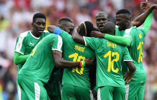 Equipe nationale du Sénégal lors de la CAN 2019