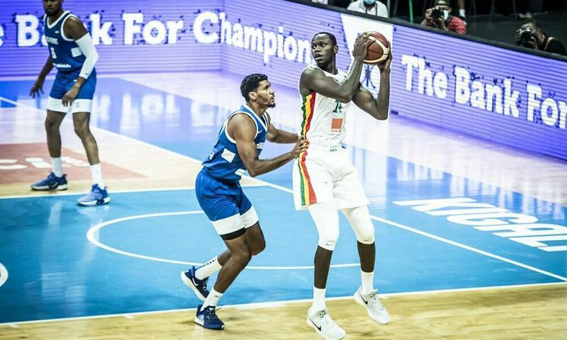 Gorgui Sy Dieng lors du match Sénégal vs Cap-vert