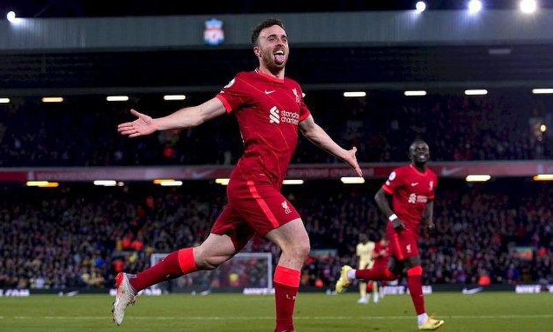 Diogo Jota butteur Liverpool-Arsenal