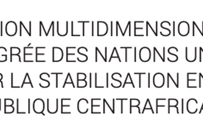 United Nations Multidimensional Integrated Stabilization Mission in The Central African Republic (MINUSCA)