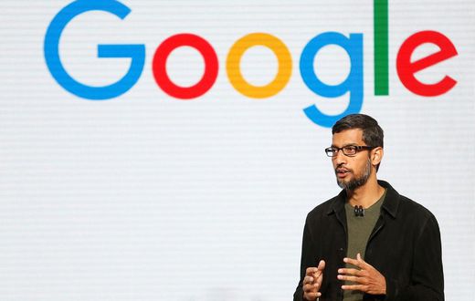 Google CEO Sundar Pichai.