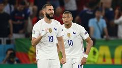 Kylian Mbappe would join fellow France forward Karim Benzema at Real Madrid
