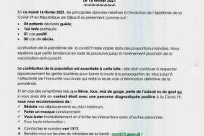 Ministere de la Santé de Djibouti