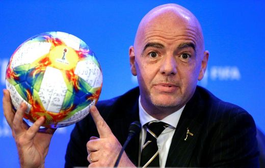 FIFA president Gianni Infantino wants to overhaul the international football calendar beyond 2024
