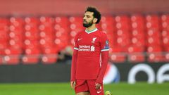 Misfiring Mo: Mohamed Salah failed to add to his 28 goals this season
