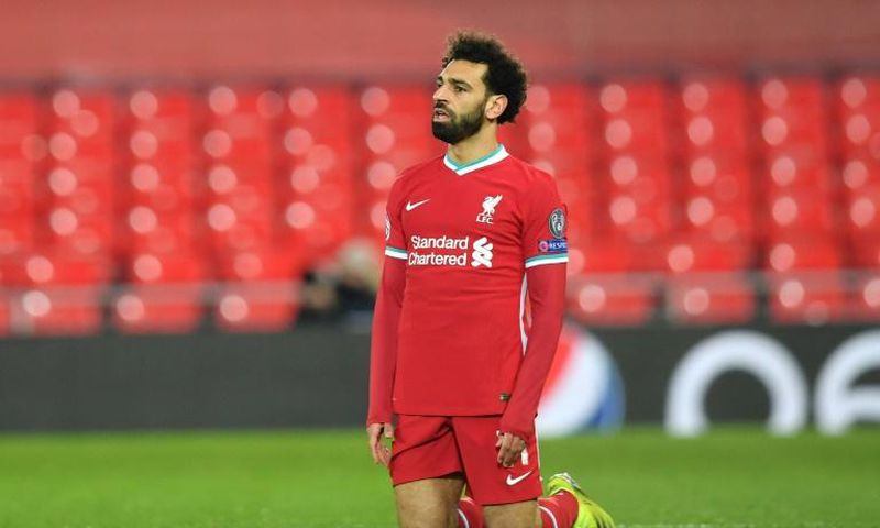 Misfiring Mo: Mohamed Salah failed to add to his 28 goals this season