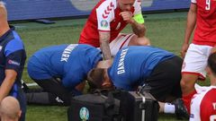 Euro: Christian Eriksen victime d’un malaise cardiaque en plein match