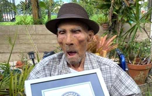 Voici l'homme le plus vieux du monde