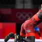 Tokyo 7 août 2021 | Le lutteur Adama Diatta (Sénégal) affronte Daulet Niyazbekov (Kazakhstan)