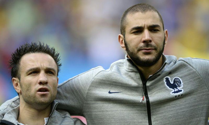 Mathieu Valbuena and Karim Benzema were teammates in the French national team