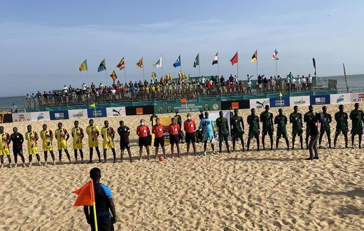 Beach Soccer Senegal-Ouganda