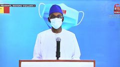 Communiqué télévisé sur la situation journalière de la Covid-19 au Sénégal