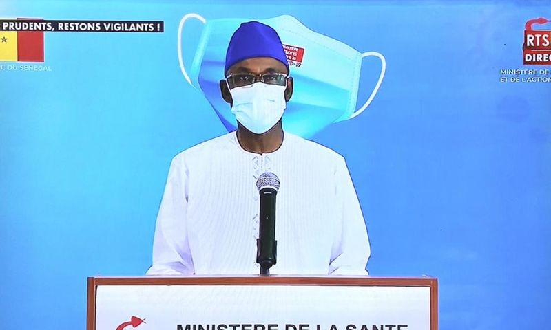 Communiqué télévisé sur la situation journalière de la Covid-19 au Sénégal
