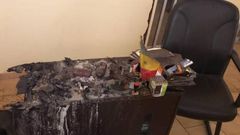 Tambacounda-le bureau du maire de sinthiou incendié