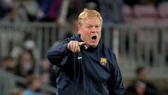 Ronald Koeman played for Barcelona between 1989-1995