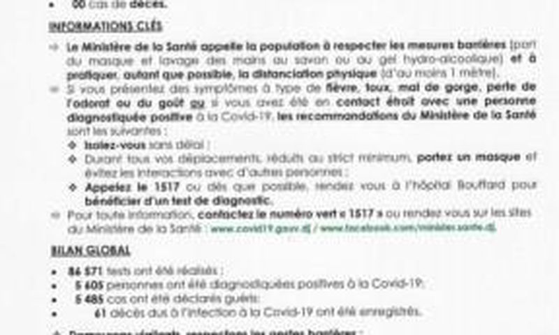 Ministere de la Santé de Djibouti
