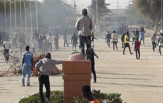 Grève des étudiants à l'UGB