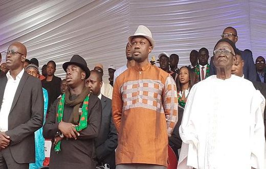 Sonko et ses partisans