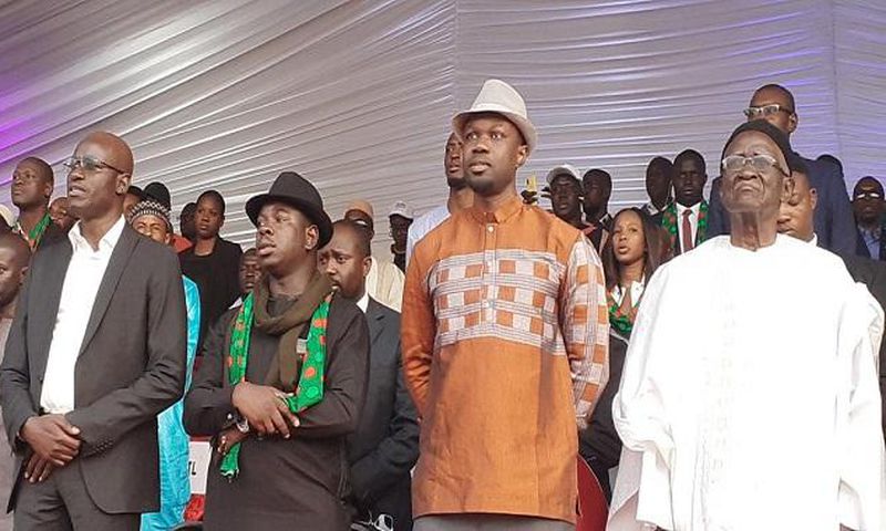 Sonko et ses partisans