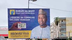 Campagne d'affichage de Bougane Guèye