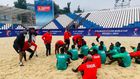 L'équipz du Sénégal à l'entrainement