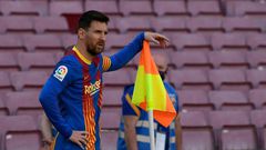 Flagging: Barcelona and Lionel Messi could not score against Atletico Madrid